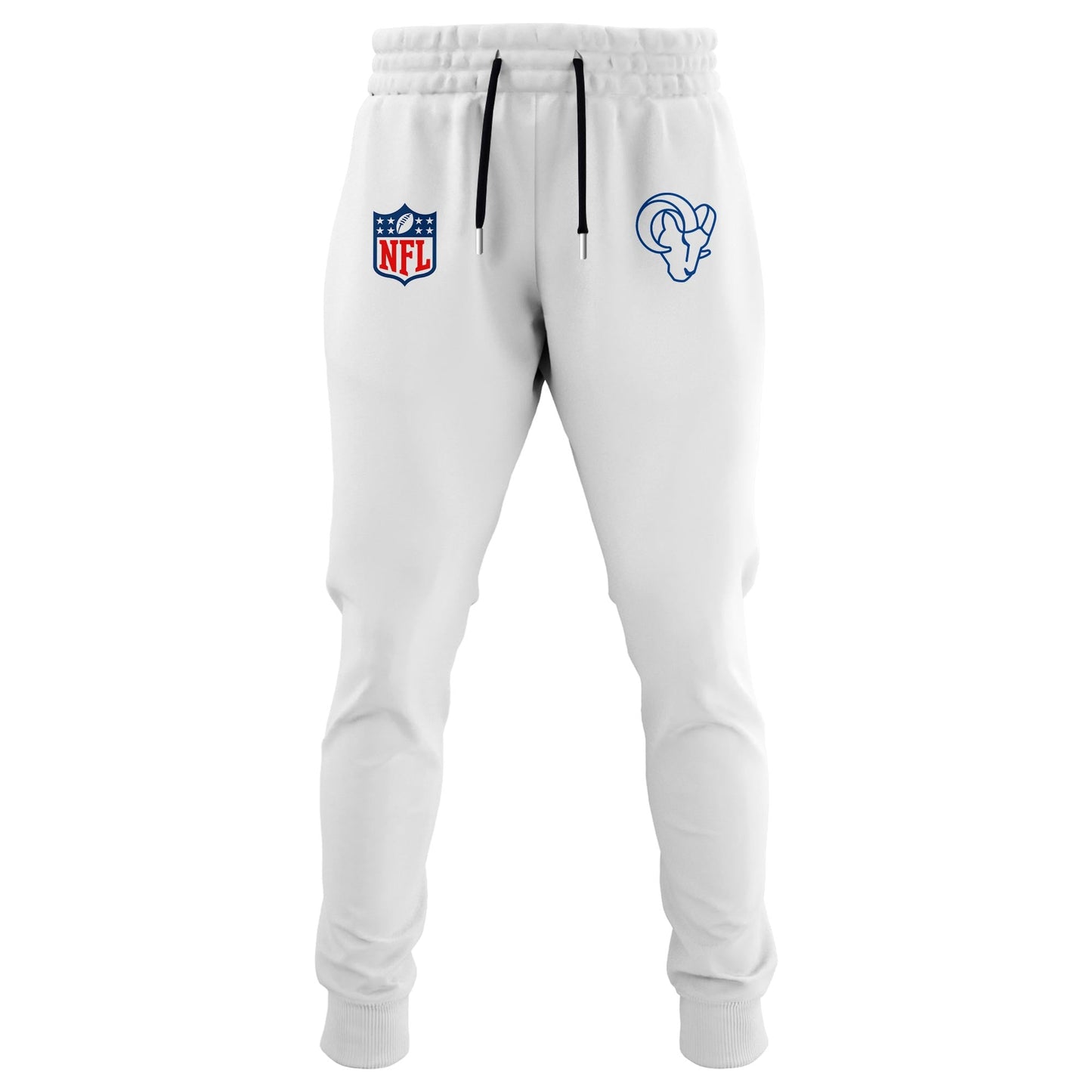 LAR Rams Classic Sol White Hoodie