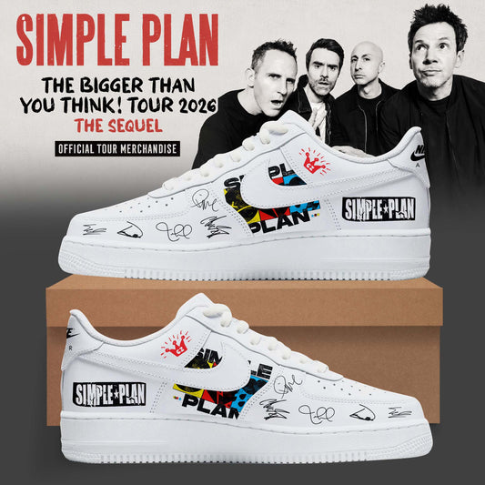 The Bigger Than You Think Tour 2026 Custom 3D Graphic Sneakers – Alternative Rock Edition