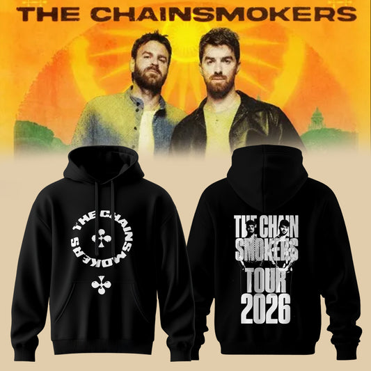 The Chainsmokers Tour 2026 Premium 3D All-Over Print Hoodie V5