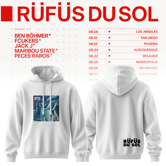 RÜFÜS DU SOL 2026 Tour Merchandise Hoodie