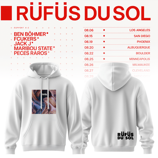 RÜFÜS DU SOL 2026 Tour Merchandise Hoodie