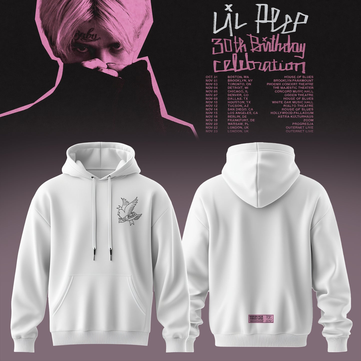 .LlPp 30th Birthday Celebration 2026 Tour 3D All-Over Print Hoodie V2
