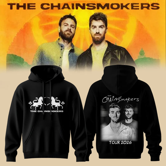 The Chainsmokers Tour 2026 Premium 3D All-Over Print Hoodie V4